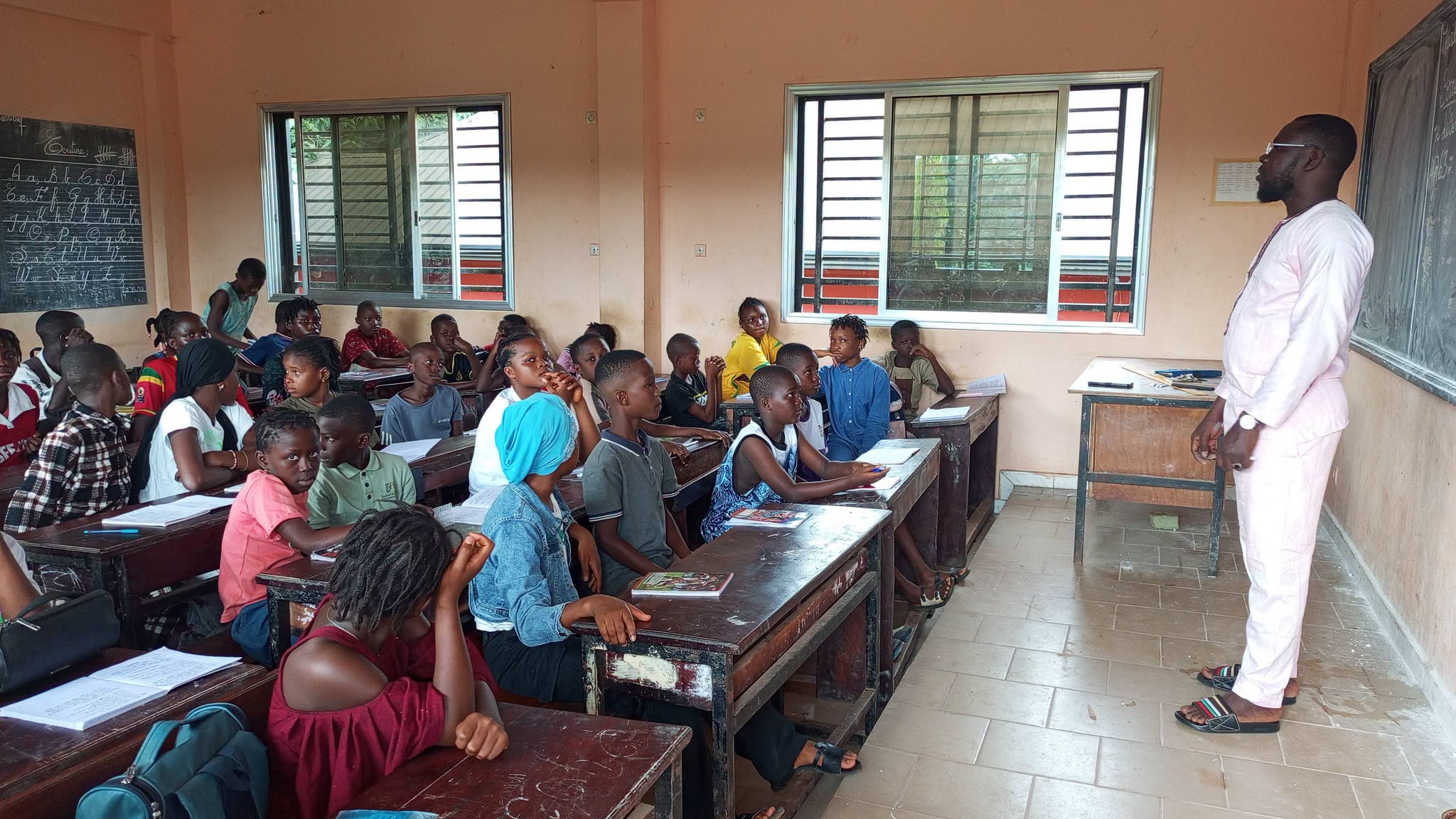 Travail de groupe en classe